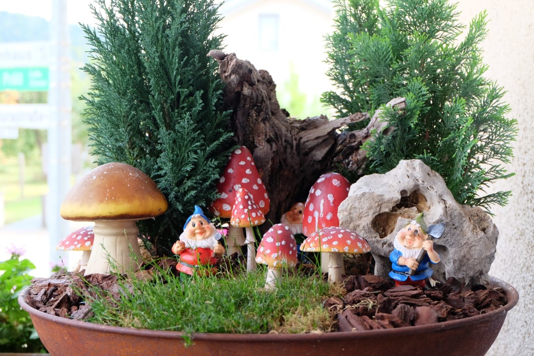 Gartenanlage Gästehaus Biedermann