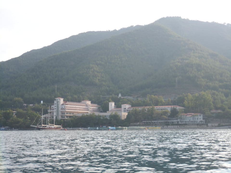 Hotelanlage vom Meer aus Labranda Mares Marmaris