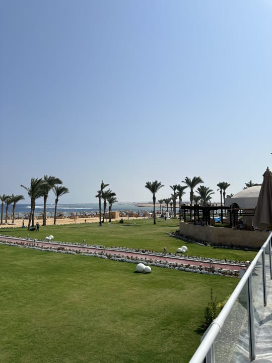 Ausblick Pickalbatros Palace Hotel-Port Ghalib
