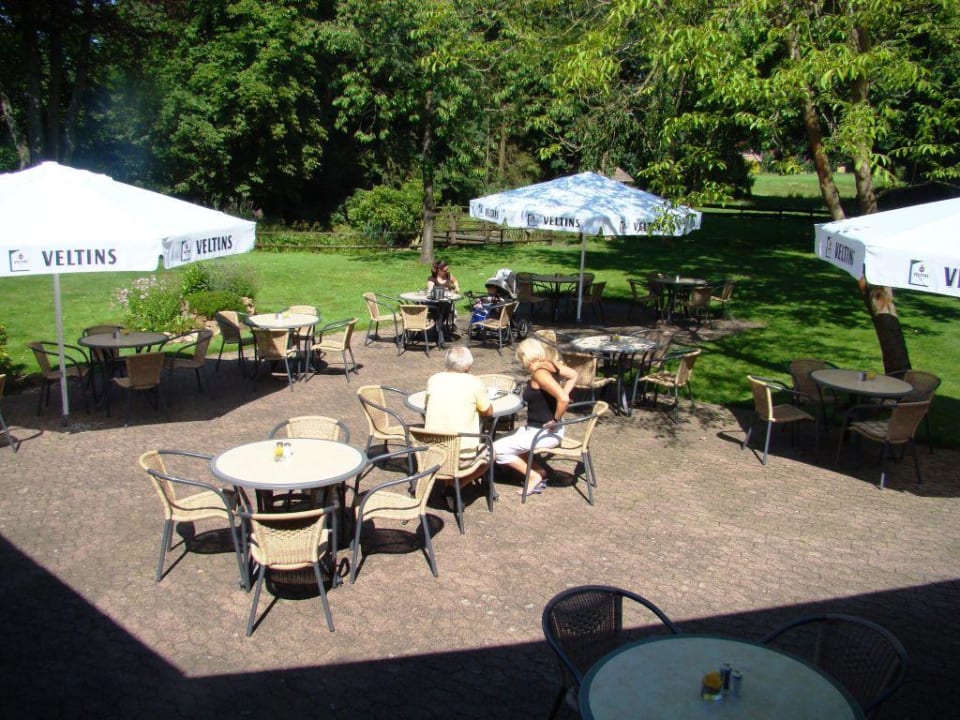 Gartenterrasse/Biergarten Heidehotel Rieckmann
