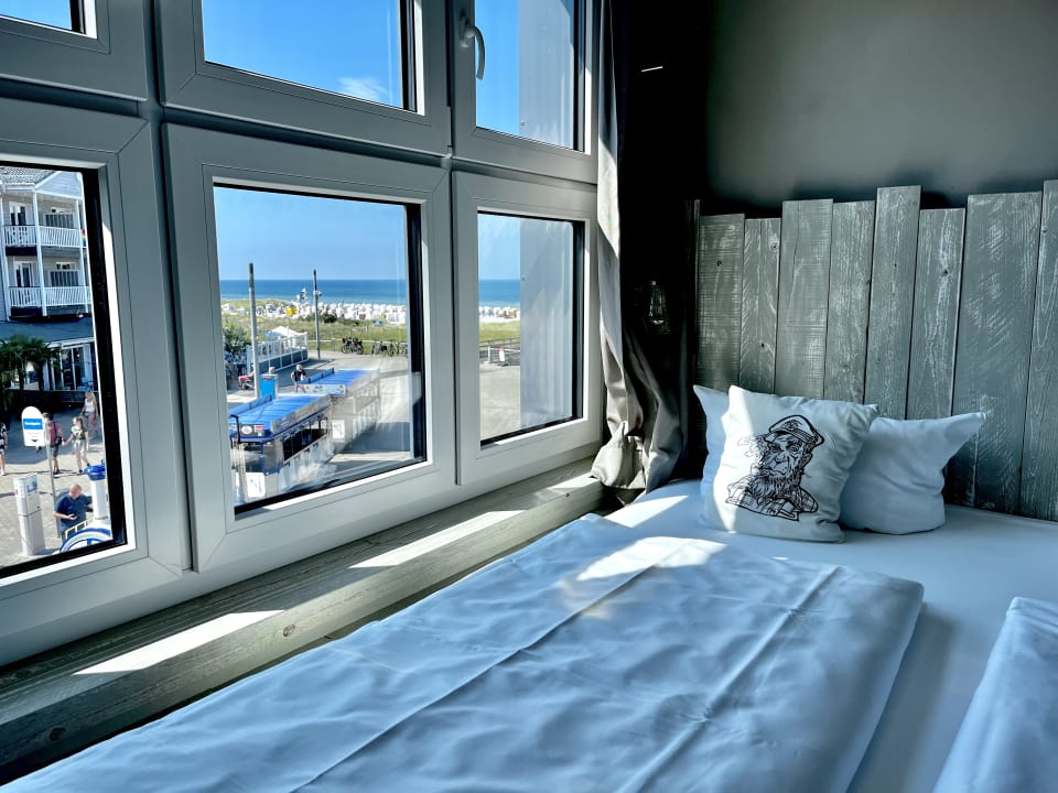 Ausblick Bretterbude Heiligenhafen