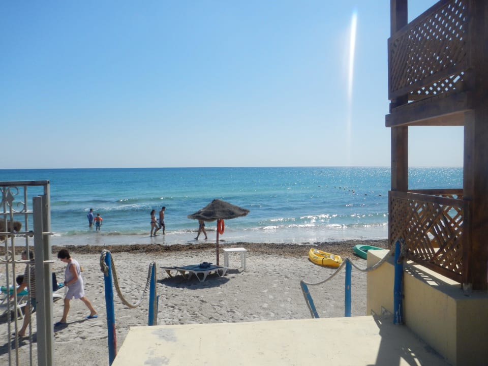 Weg zum Strand Hotel El Mouradi Cap Mahdia