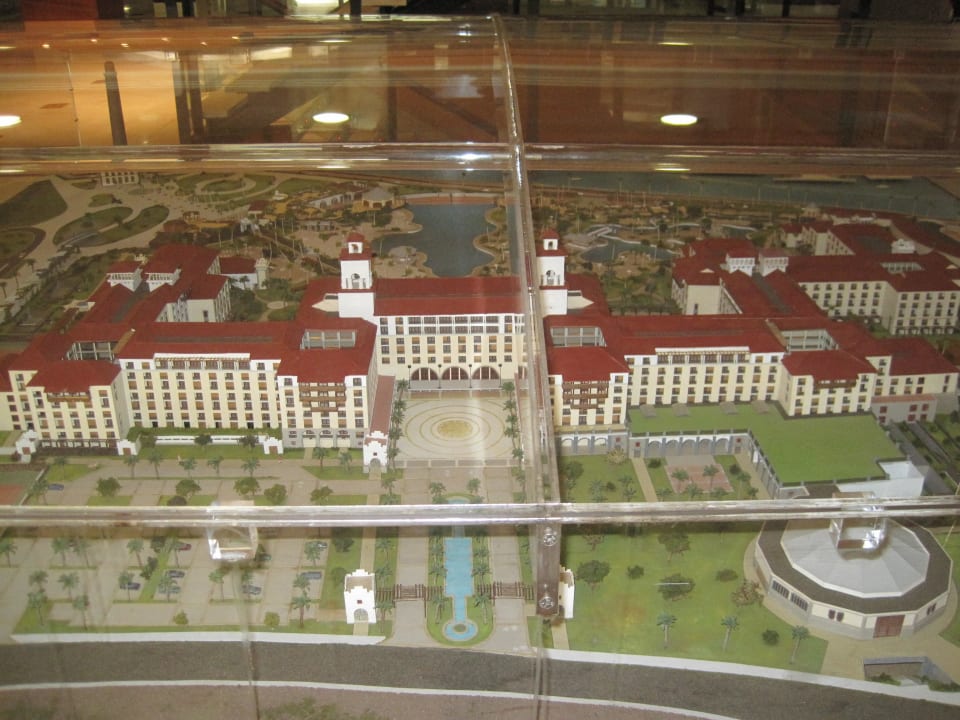 Kleines Model von der Hotelanlage Lopesan Costa Meloneras, Resort & Spa