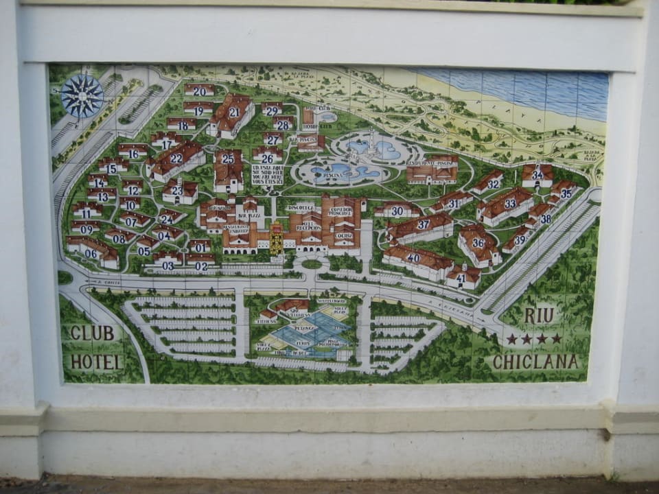 Übersicht Hotelanlage Hotel Riu Chiclana