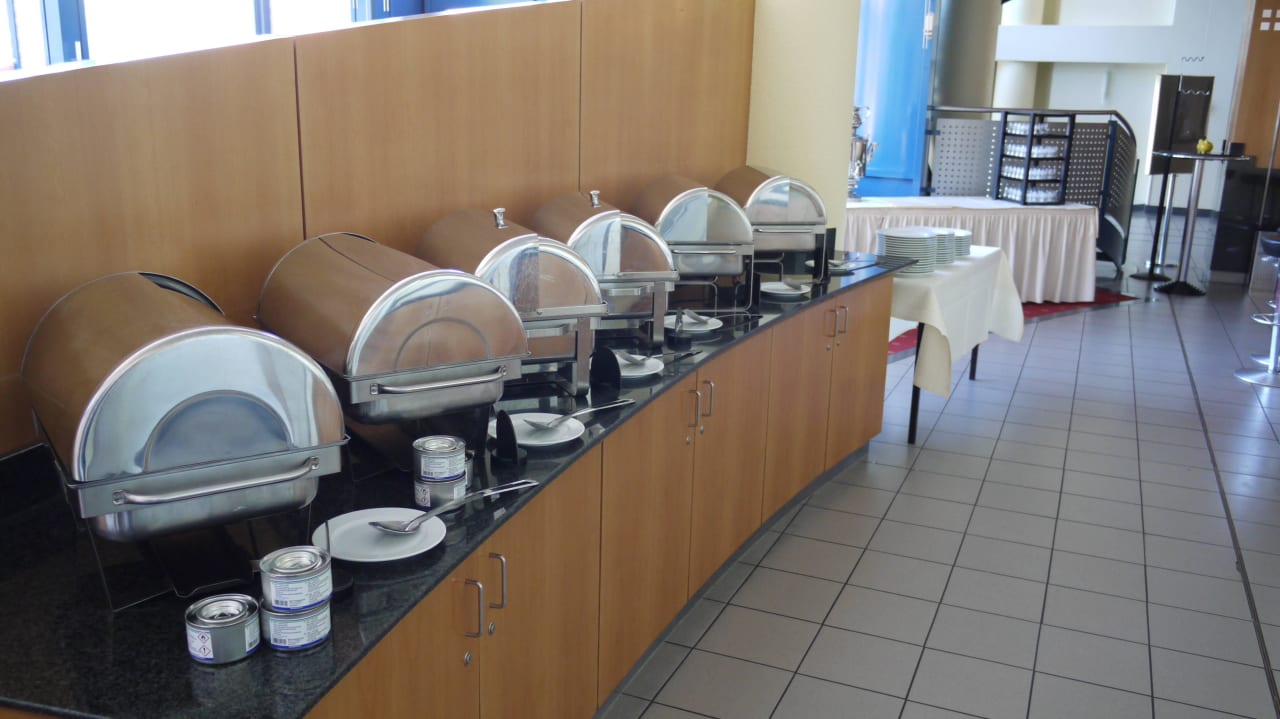 Noch ist alles unbefüllt IntercityHotel Schwerin