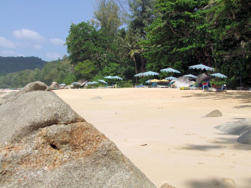 Nai Thon Beach, Südende Hotel Naithonburi Beach Resort