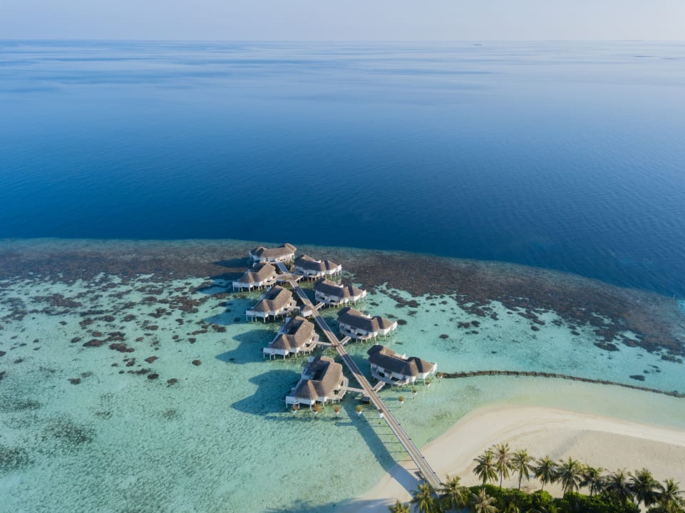 Außenansicht Machchafushi Island Resort & Spa Maldives, The Centara Collection