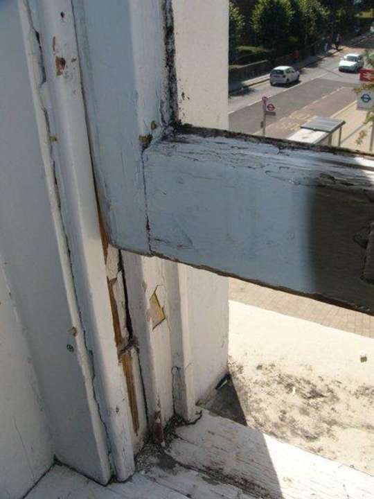 Fensterrrahmen St.Christophers London Greenwich