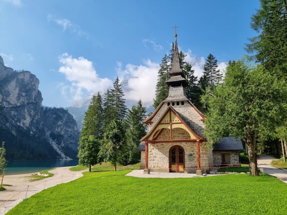 Ausblick Hotel Lago di Braies