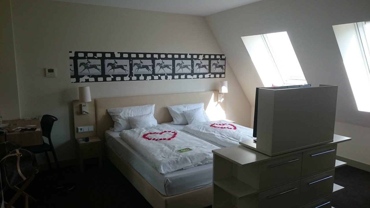 Schlafbereich Vienna House Easy München