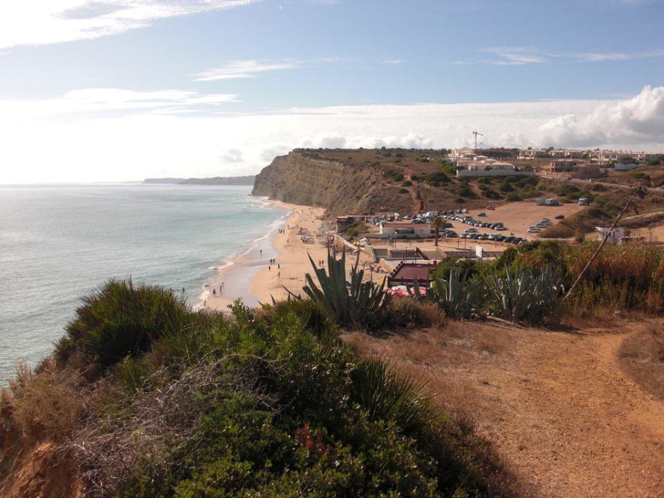 Blick auf den Strand Hotel Clube Porto Mos