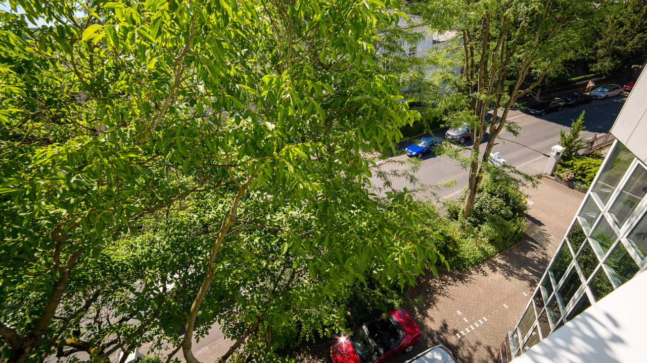 Zufahrt Parken Fontana Hotel Wiesbaden