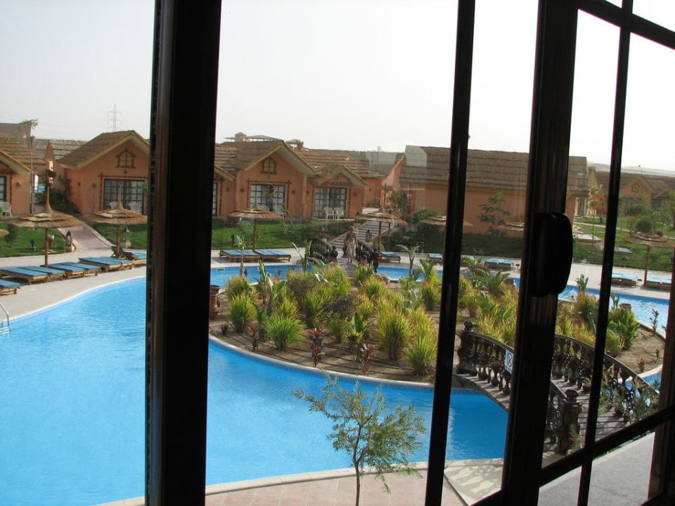 Lobby mit Poolanlage Pickalbatros Jungle Aqua Park Resort - Neverland Hurghada