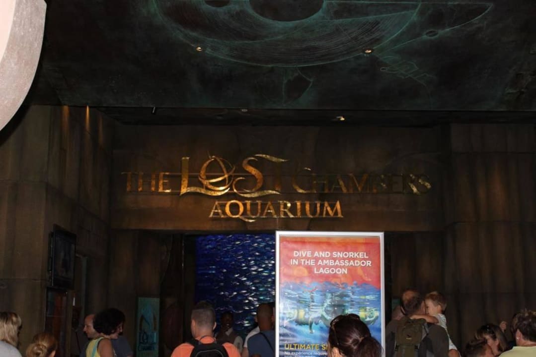 Eingang Lost Chambers Atlantis, The Palm