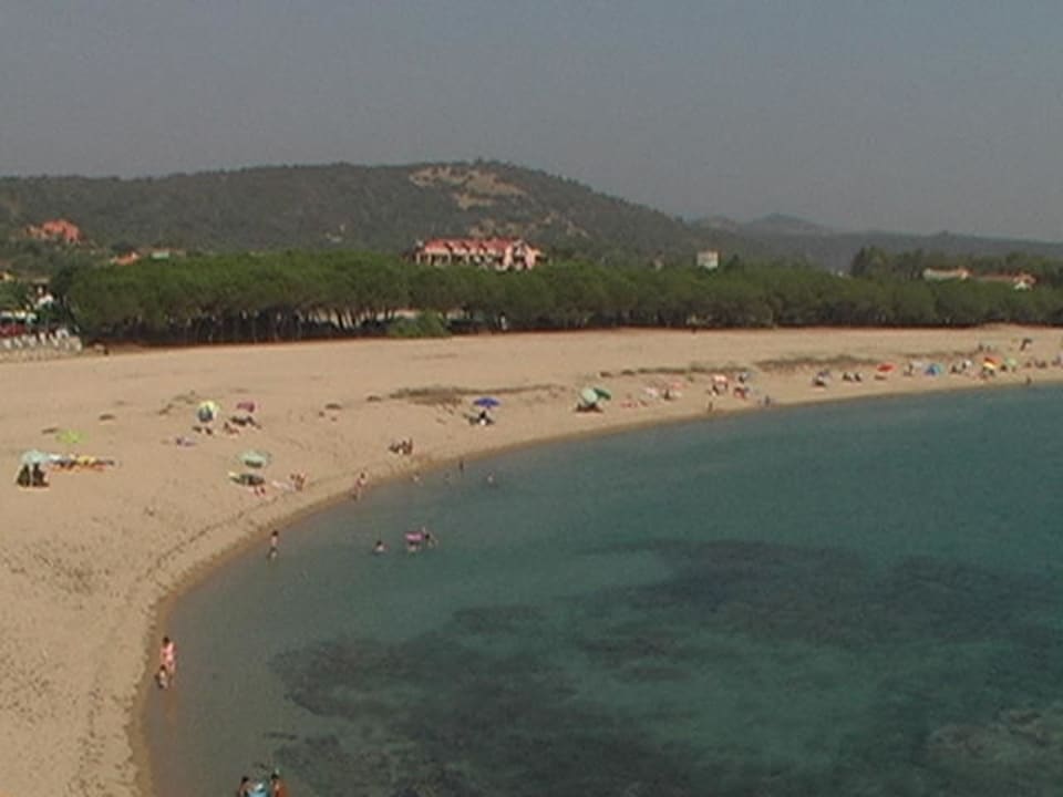 Strandausblick Hotel Baja Azzurra