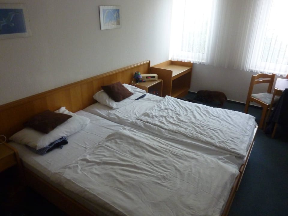 Riesige Betten sorgen für einen herrlichen Schlaf Hotel Nordwind