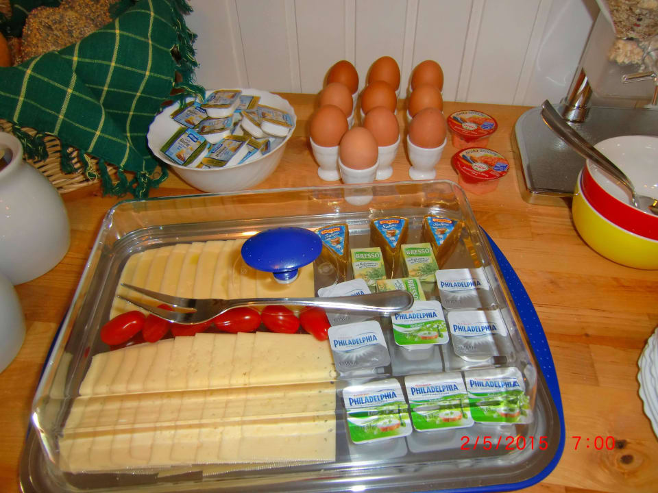 Frühstück Pension Pradler