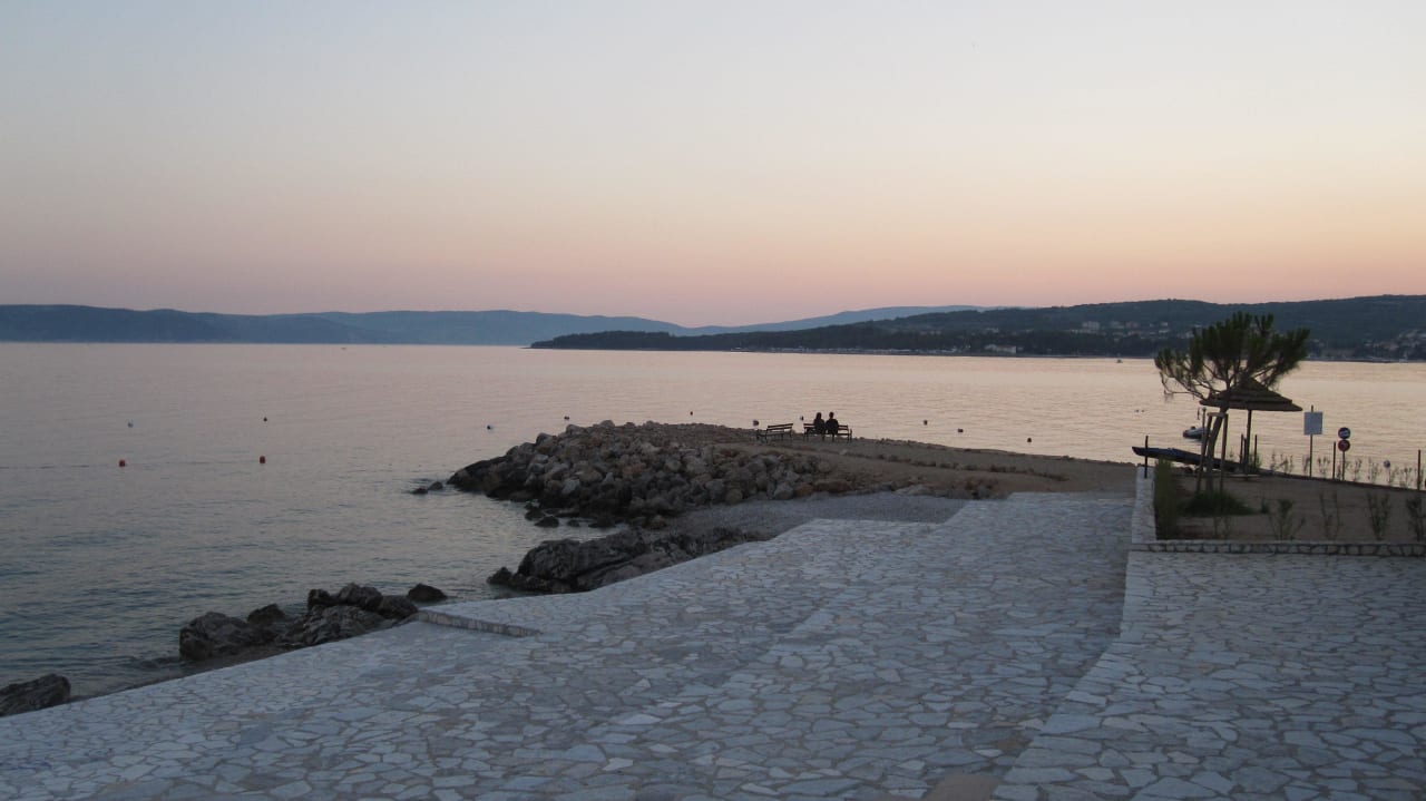 Kieselstrand Valamar Camping Krk