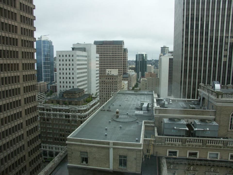 Blick vom Zimmer Hotel W Seattle