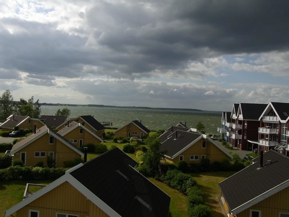 Ausblick aus FeWo Seeadler/Müritzturm Ferienpark Müritz