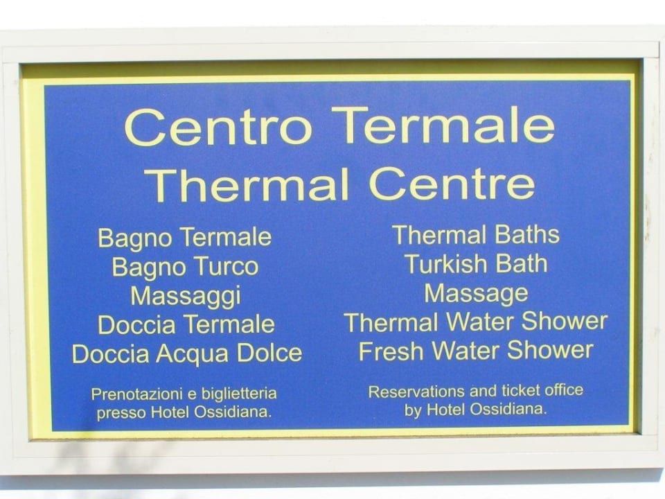 Terme Hotel Ossidiana  Hotel Ossidiana