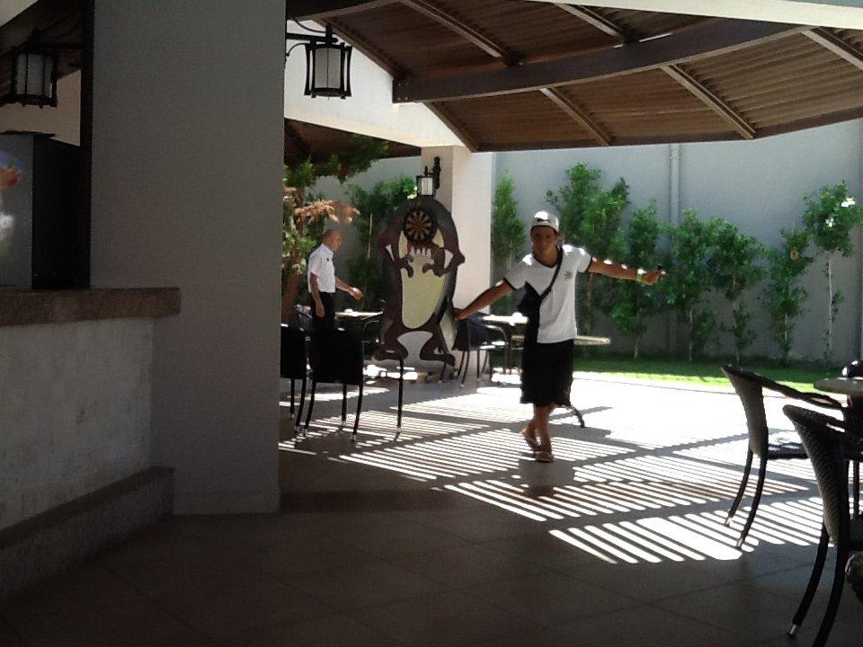 Oscar unser Dartmeister Aydinbey Kings Palace & Spa