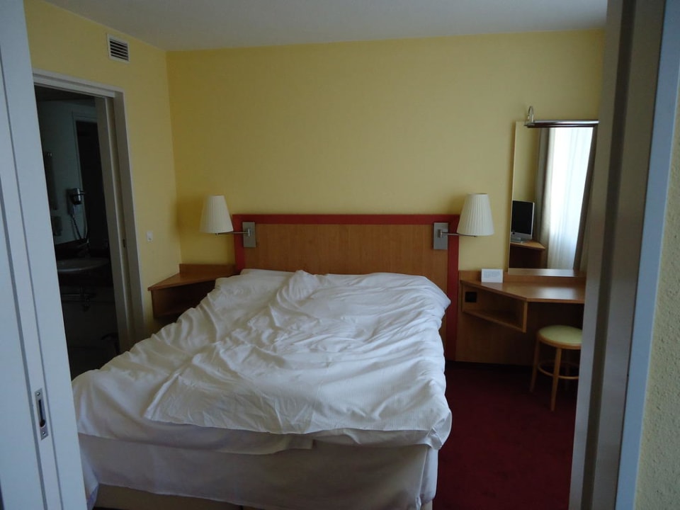 Schlafbereich NH Collection Hamburg City