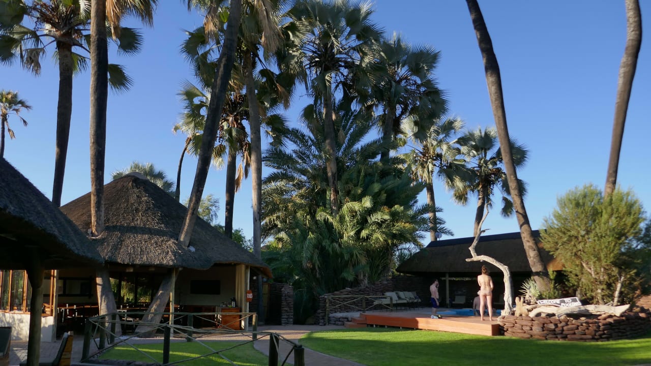 Gartenanlage Palmwag Lodge