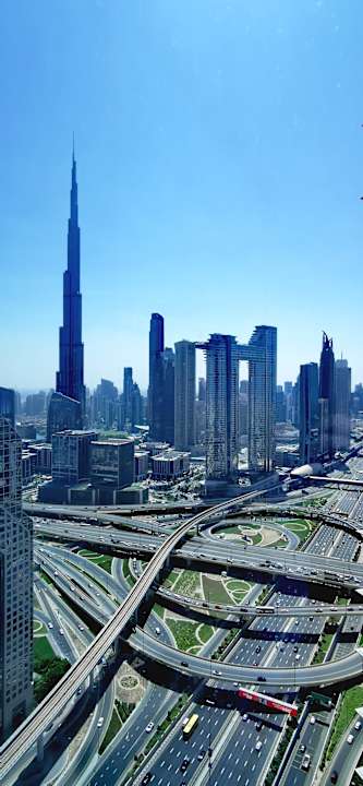Ausblick Shangri-La Hotel Dubai