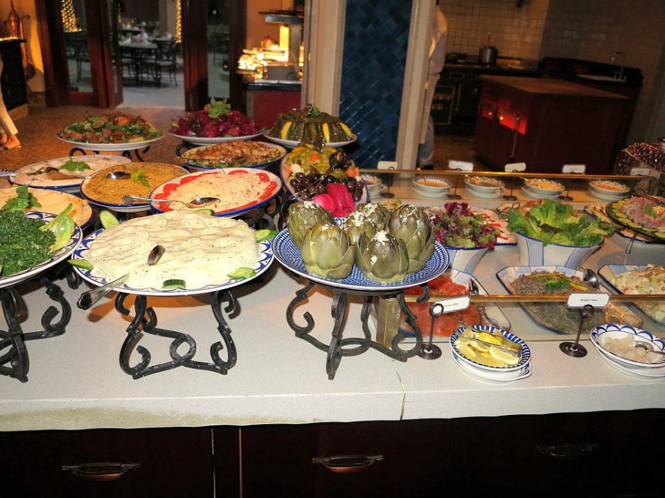 Abendessen Arabian Court at One&Only Royal Mirage