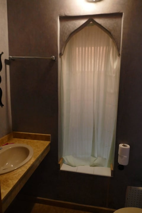 Badezimmer Hotel Kasbah Tizzarouine