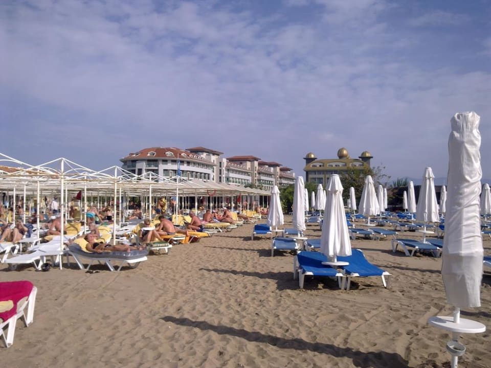 Hoteleigener Strand Aydinbey Kings Palace & Spa