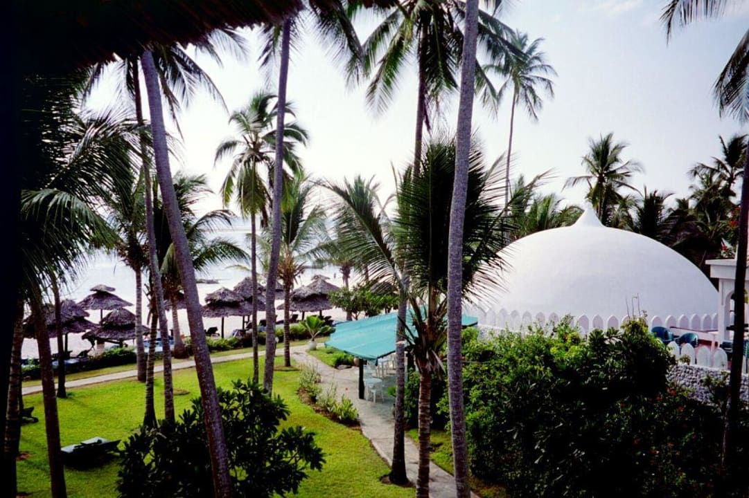 Aussicht vom Zimmer Richtung Meer Hotel Southern Palms Beach Resort