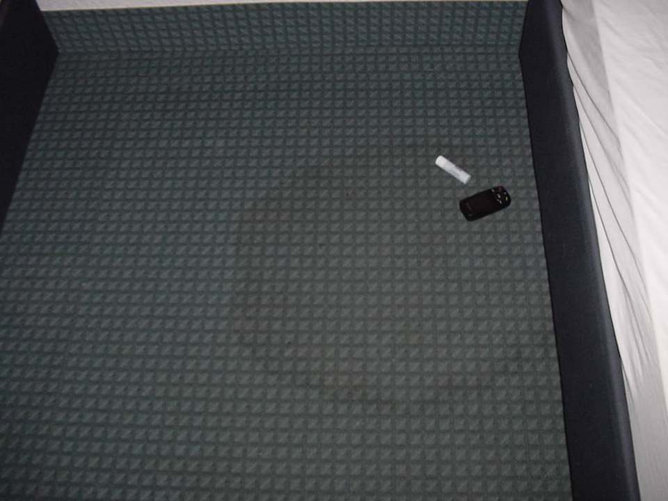 Fleck zwischen 2 Betten Youthotel Linz