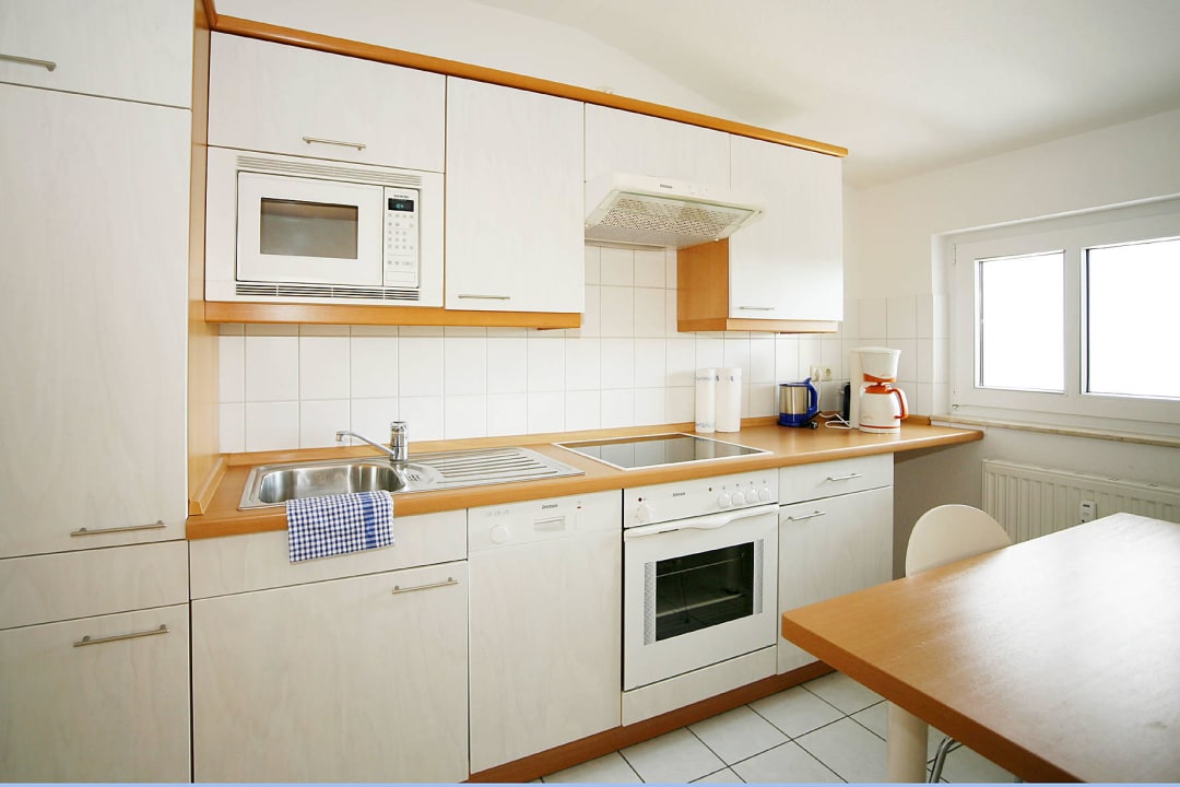 Küche der Ferienwohnung Residenz Vineta