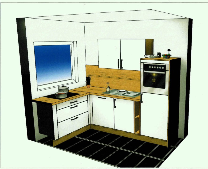 Küche Ferienwohnung Kleiner Seestern