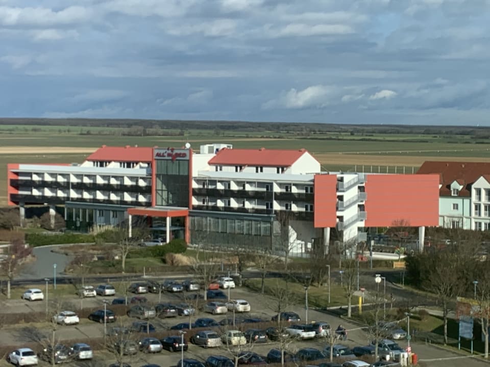 Ausblick All In Red Thermenhotel
