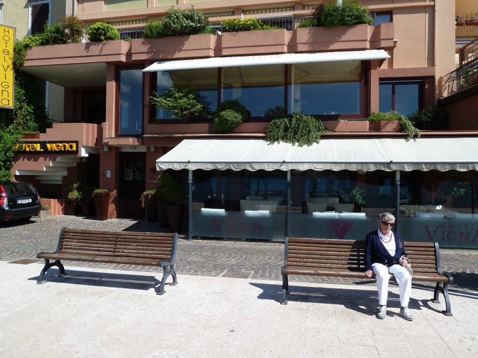 Eingang Hotel Vigna