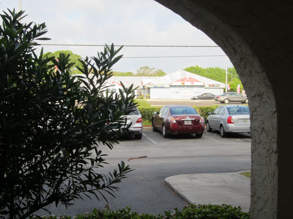 Blick von der Tür Hotel Lake Tarpon Resort