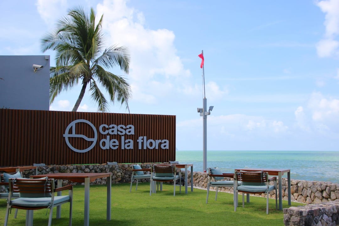 Vom Restaurant aus Casa de La Flora