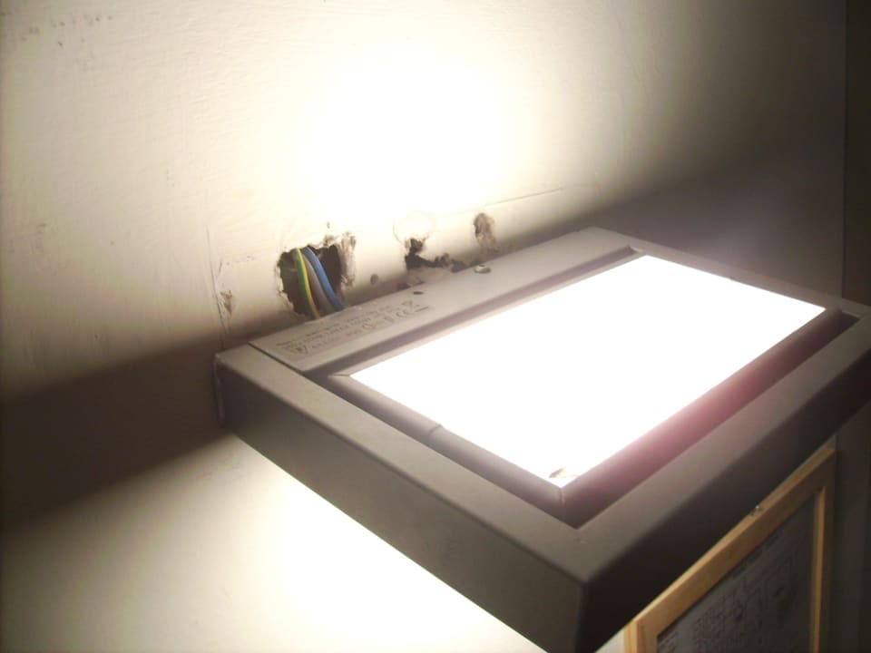 Lampe im Wohnbereich Lake Garda Resort