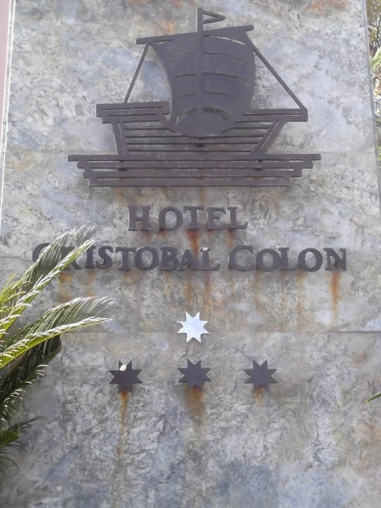 Am Eingangsbereich allsun Hotel Cristóbal Colón