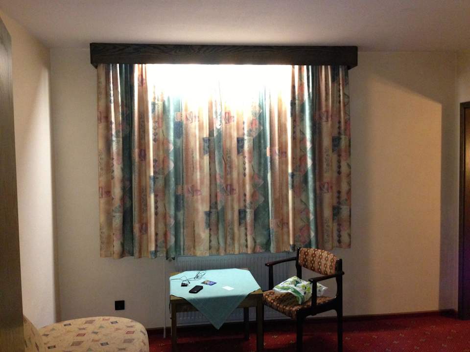 Plastik Vorhang mit Leutstoff lampe Hotel Simonshof