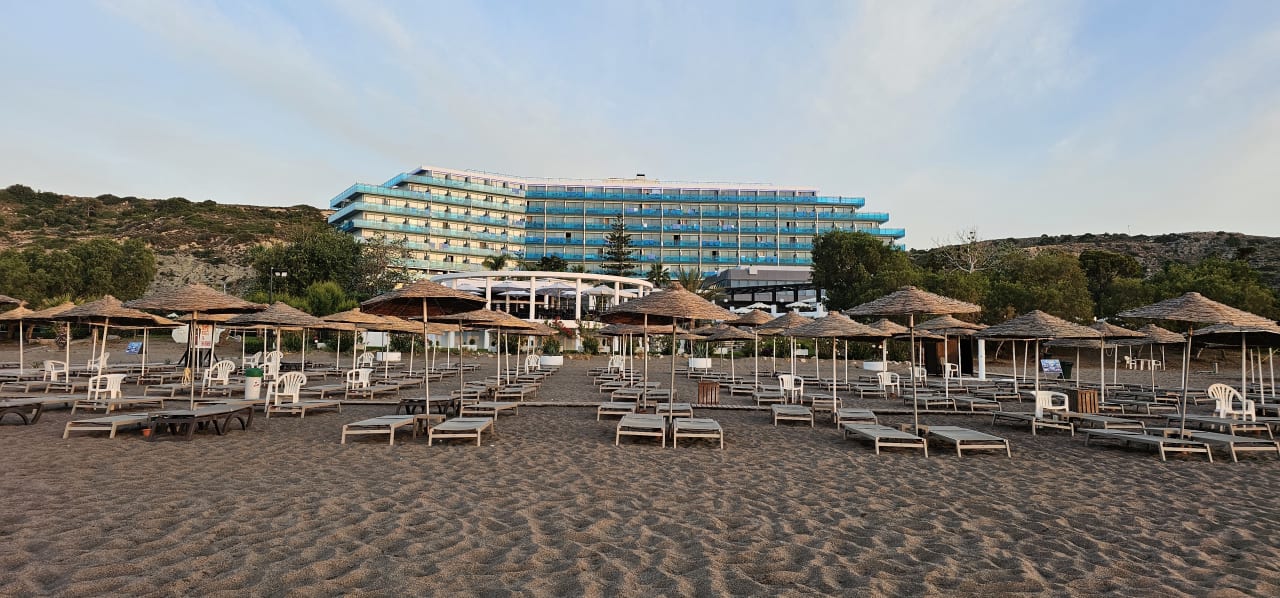 Außenansicht Hotel Calypso Beach