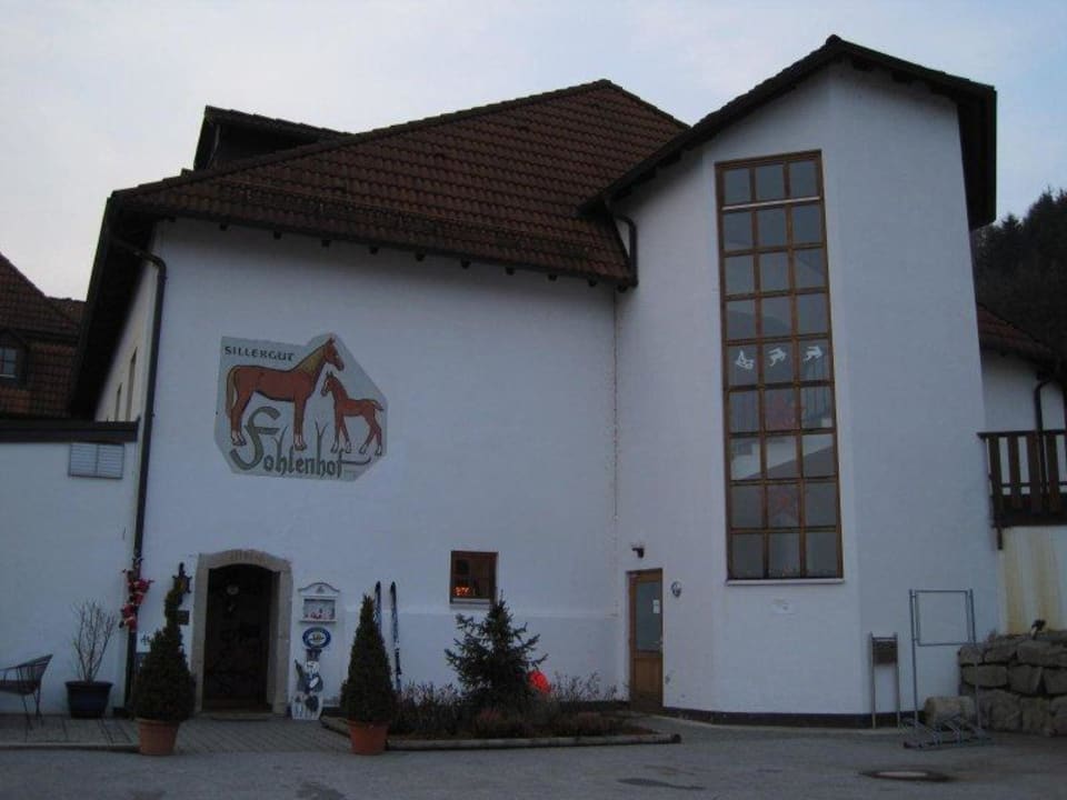 Eingang Panoramahotel Fohlenhof