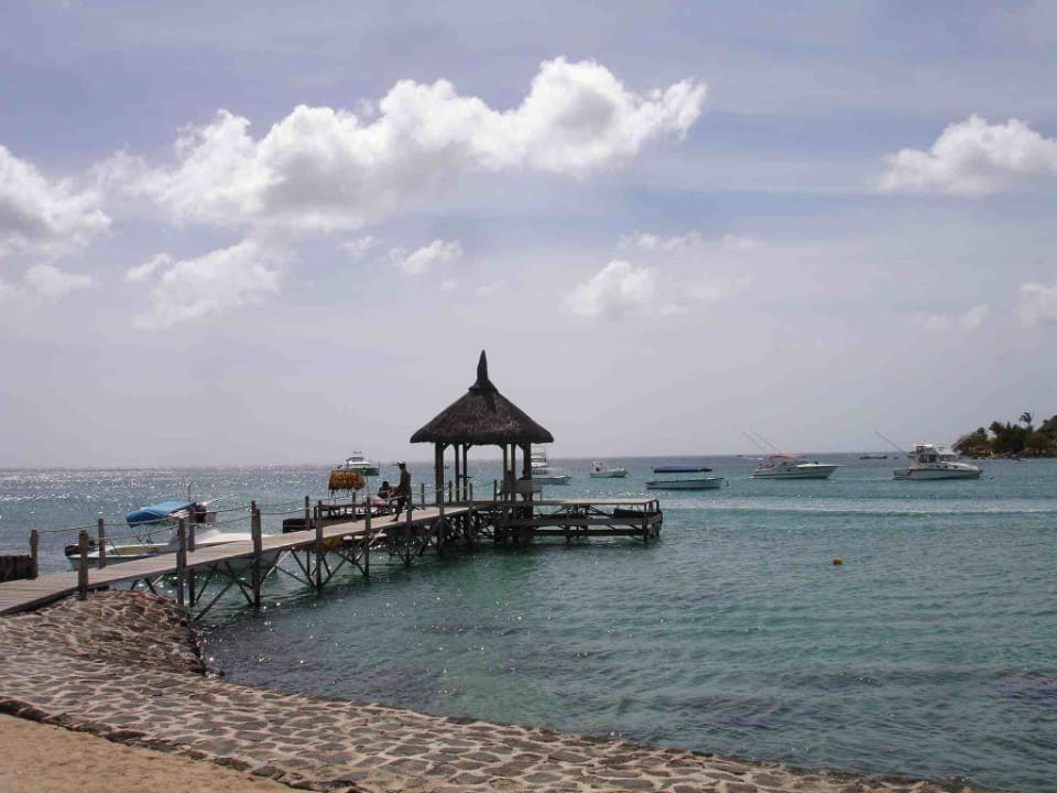 Jetty ..der Bootssteg Maritim Resort & Spa Mauritius