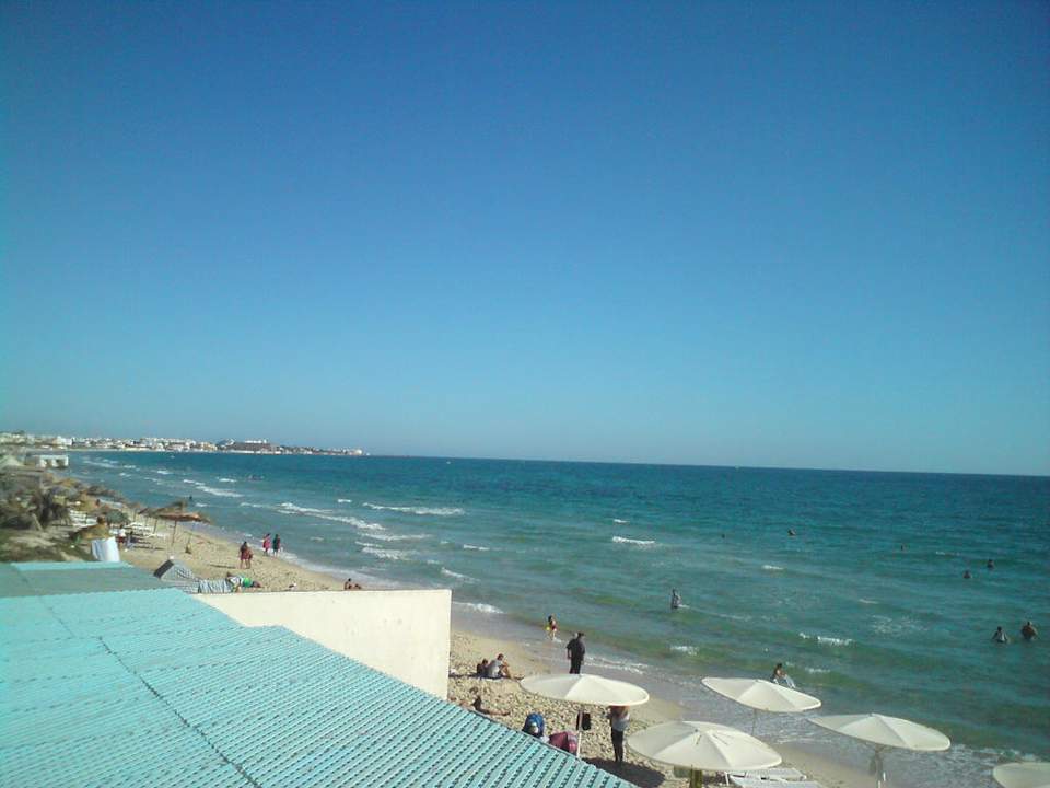 Ausblick aus Fenster Hotel El Menchia