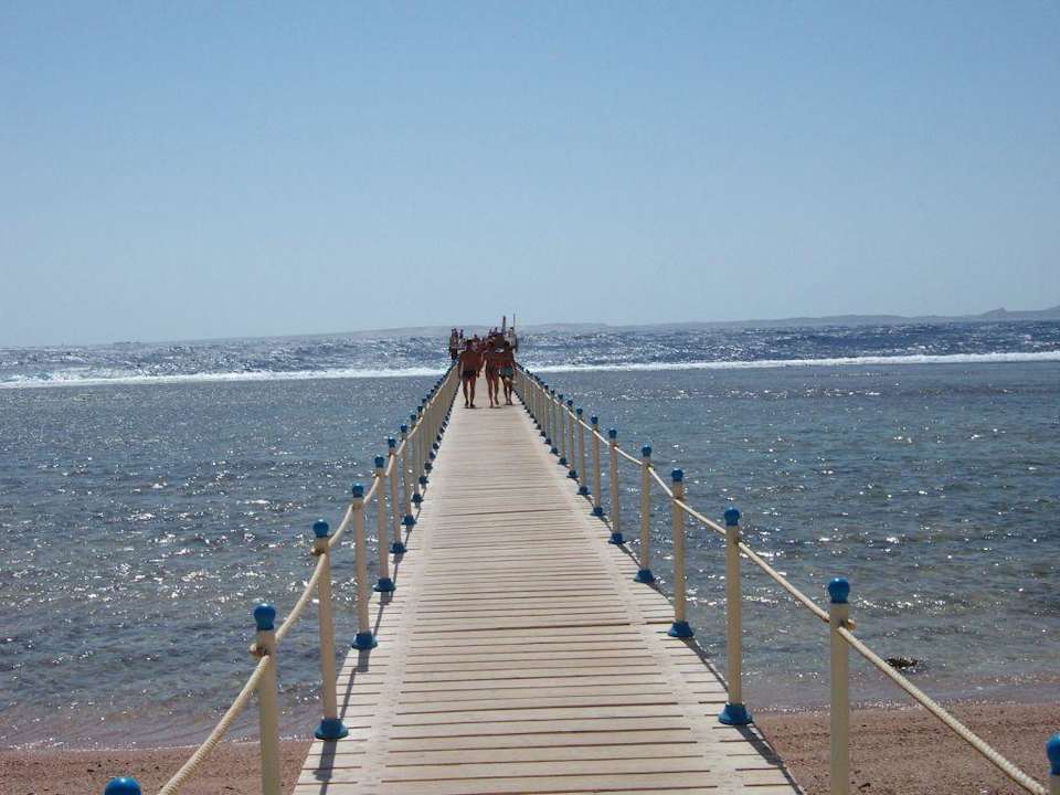Nochmal der Steg Charmillion Sea Life Resort