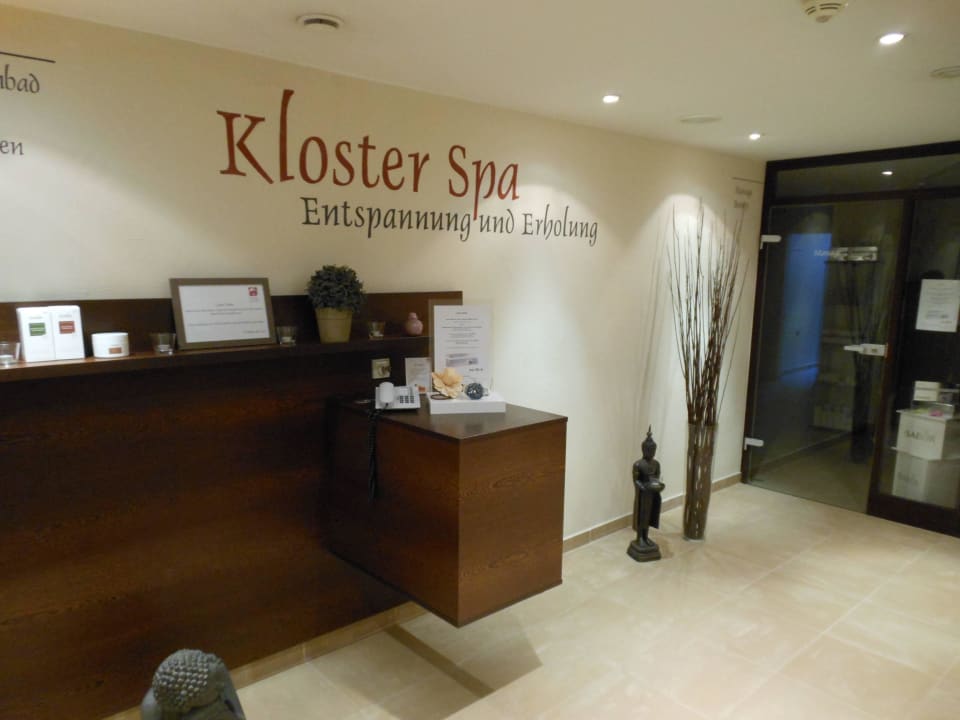 Eingang "Klosterspa" Augustiner Hotel