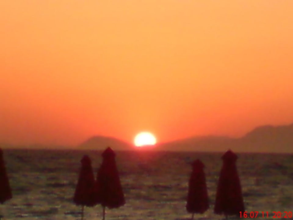 Sonnenuntergang Ialyssos Bay